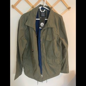 Volcom Army Green Jacket NWT Medium
